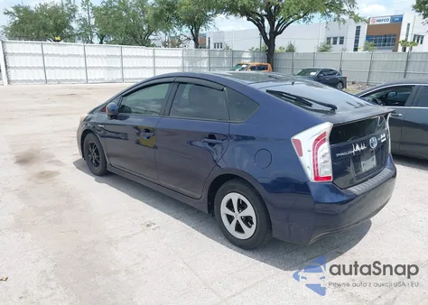 2012 Toyota Prius Two from USA, damaged, VIN JTDKN3DU9C0334475